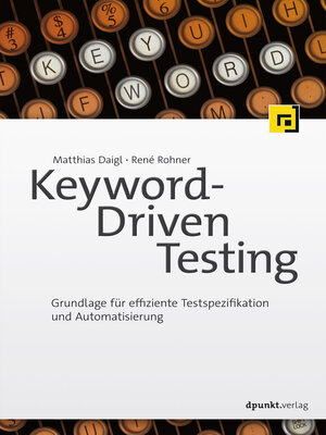 cover image of Keyword-Driven Testing
